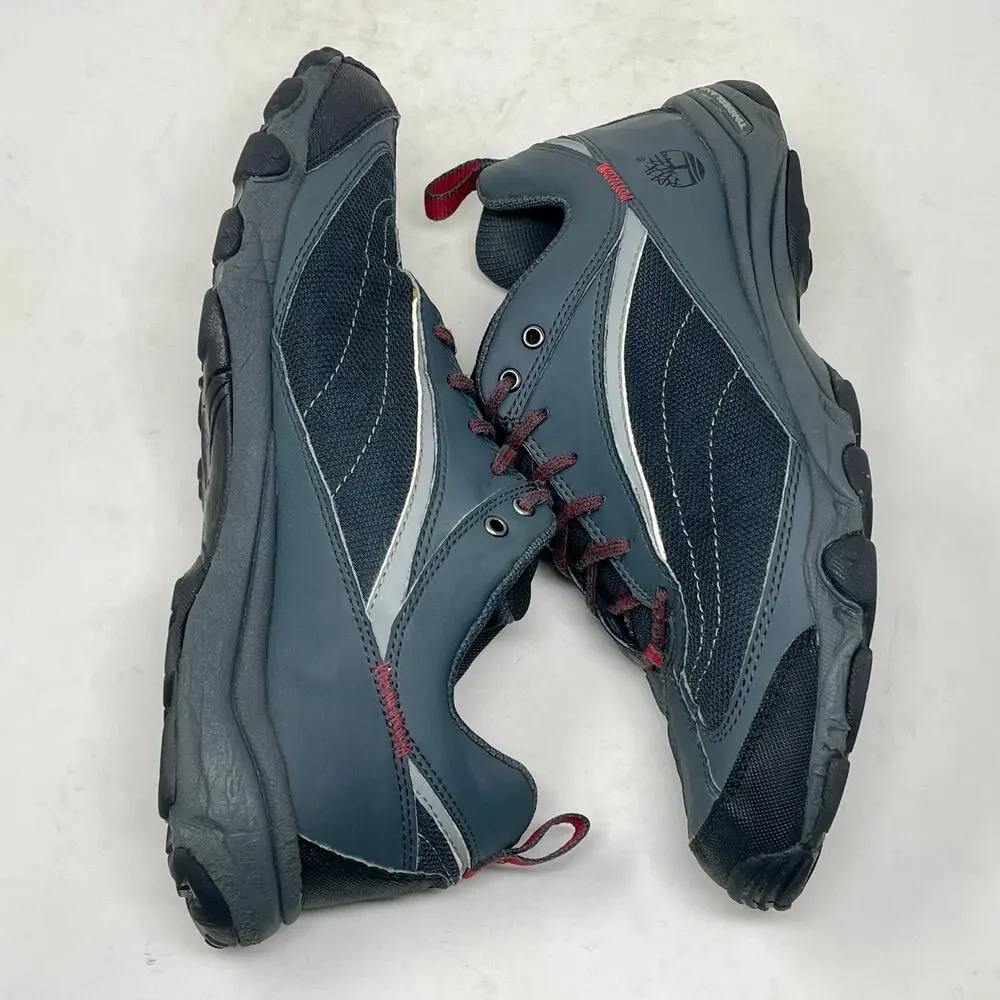 Timberland Low Hiking Shoes Men's‎ Sz 8 1/2 Womens 10 Gray 1.449=S-1487